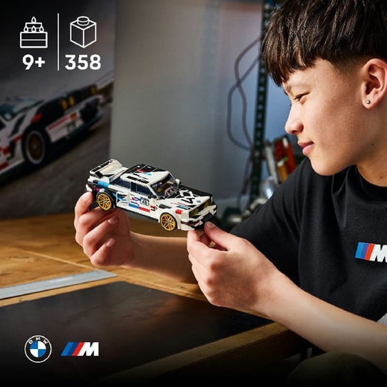 LEGO® Speed Champions BMW M3 (E30) Toy Car Kit (77263) image 2