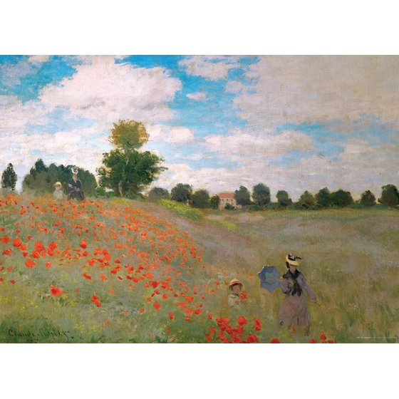 Παζλ Eurographics Claude Monet: The Poppy Field (1000 Κομμάτια) image 1