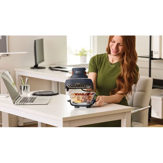 NINJA FN101EUGY με Καπάκι 3.8 L 1700 W Μπλε Φριτέζα Αέρος image 6