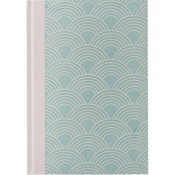 COOLBEE Σημειωματάριο A5 64Φ Blue Boho 14.6 x 21 cm image 0