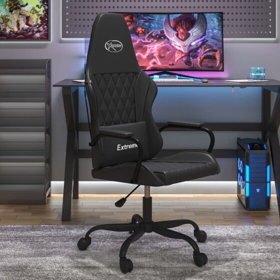 Καρέκλα Gaming VIDAXL 3143783 από Τεχνητό Δέρμα - Μαύρη image 8
