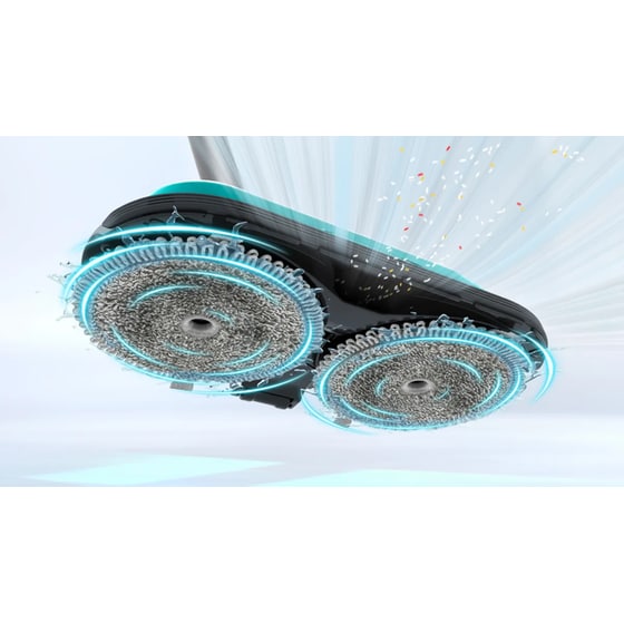 BOSCH Unlimited 7 ProHygienic Aqua BCS71HYG1 18 V 0.3 L Λευκή Σκούπα Stick image 1