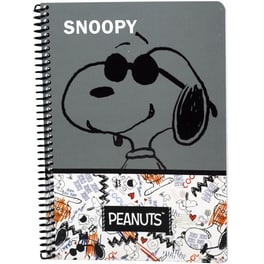 Τετράδιο Σπιράλ Peanuts 17X25 B6 2 Θεμάτων Freehand-Persisterce (1 Τεμάχιο)