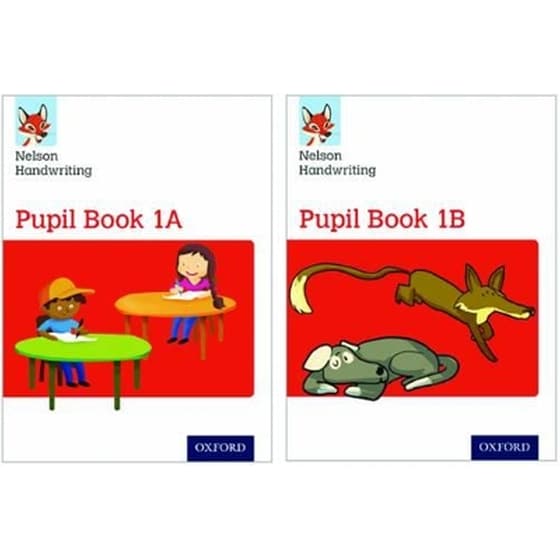 Nelson Handwriting: Year 1/Primary 2: Pupil Book 1A and 1B Pack of 30 image 0