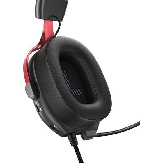 Ενσύρματα Gaming Ακουστικά Κεφαλής  QCY Heroad VN200 PRO 7.1 - Μαύρο image 2