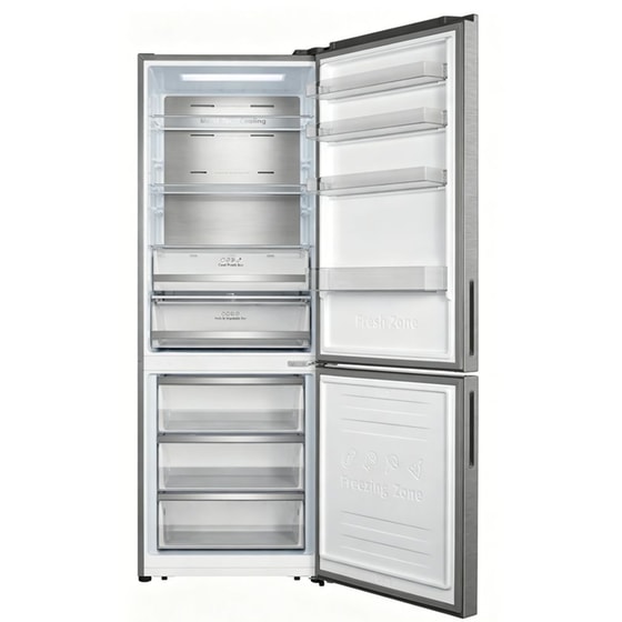 HISENSE RB645N4BIC Total No Frost 495 L Inox Ψυγειοκαταψύκτης image 2