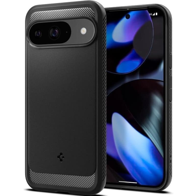 Θήκη Google Pixel 9/ Pixel 9 Pro - Spigen Rugged Armor - Matte Black