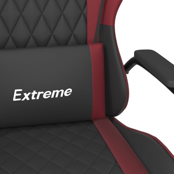 Καρέκλα Gaming VIDAXL 345540 από Τεχνητό Δέρμα - Μαύρη image 7