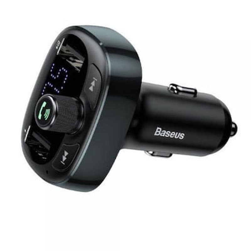 Baseus Cctm-01 Fm Transmitter 87.5 - 108 Mhz Cigar Lighter Black