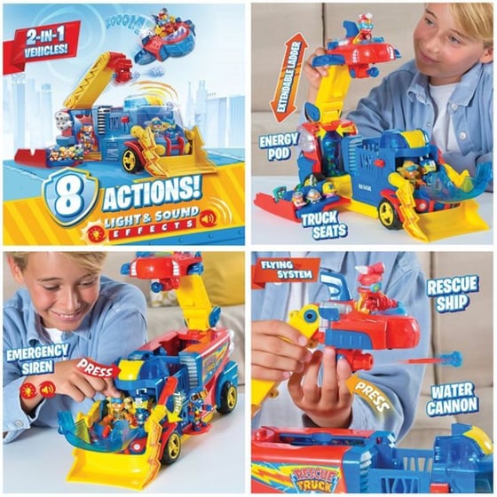 AS Company Superthings Όχημα με Φιγούρα - Rescue Truck image 1