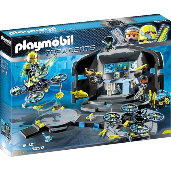 PLAYMOBIL® Top Agents Αρχηγείο του Dr. Drone (9250) image 0
