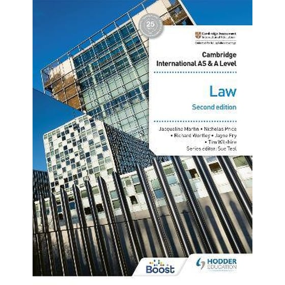 Cambridge International AS and A Level Law Second Edition image 0