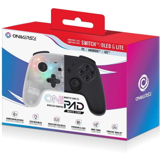 Oniverse Onipad Wireless - Χειριστήριο Nintendo Switch - Λευκό image 4