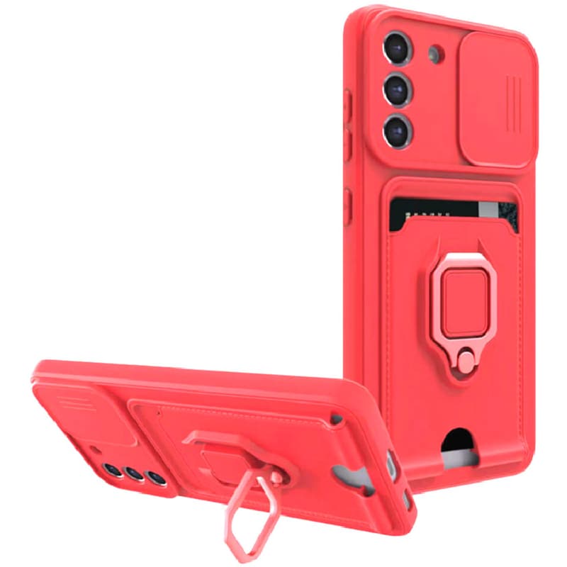 Θήκη Samsung Galaxy S21 Fe 5g - Bodycell Multifunction - Κόκκινο