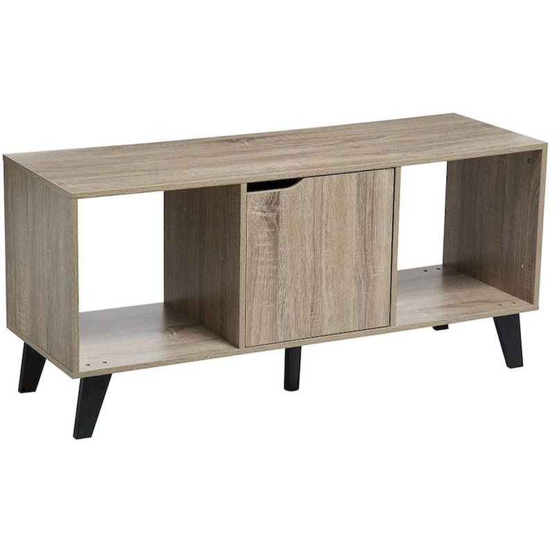 Έπιπλο Τηλεόρασης Spitishop MDF 100.8x32x47cm - Μπεζ