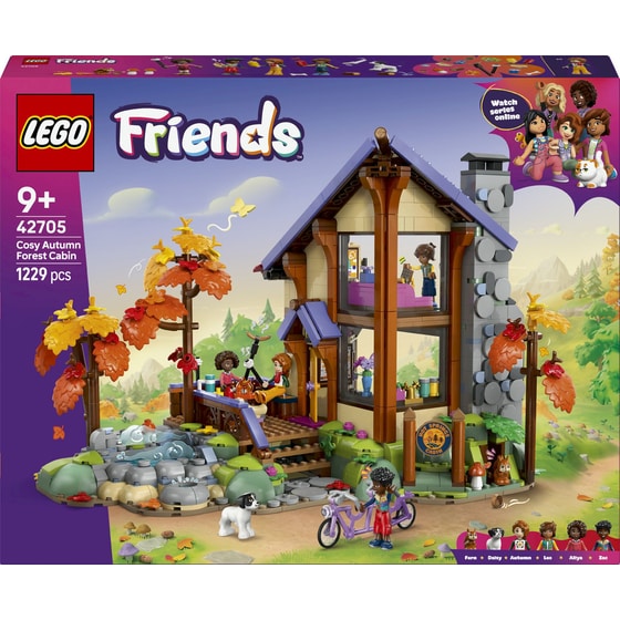 LEGO® Friends Cozy Fall Forest Cabin (42705) image 0