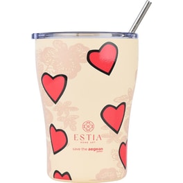 Κούπα Θερμός Καφέ Estia Home Art Save the Aegean Tender Lace 350ml