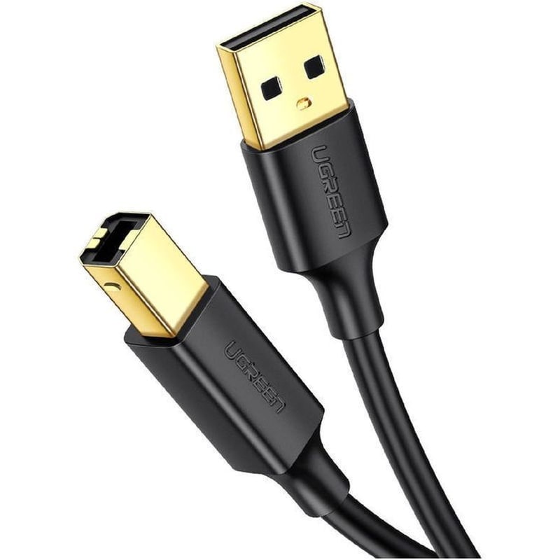 UGREEN Καλώδιο Ugreen US135 USB 2.0 Male σε USB-B Male 3m - Μαύρο