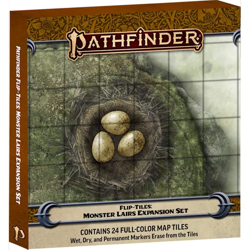 PAIZO INC. Μινιατούρες Pathfinder Flip-Tiles - Φωλιές Τεράτων για Επιτραπέζια Παιχνίδια