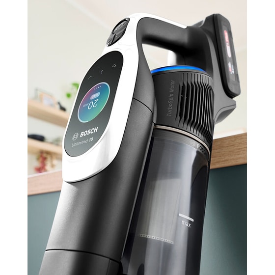 BOSCH BCS1041WAC Unlimited 10 18 V 0.4 L Λευκή Σκούπα Stick image 7