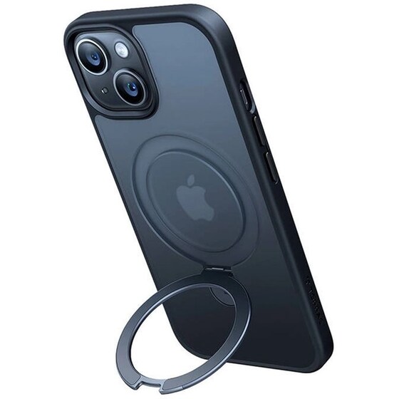 Θήκη Apple iPhone 15 - TORRAS Upro Ostand Matte Case - Μαύρο image 0