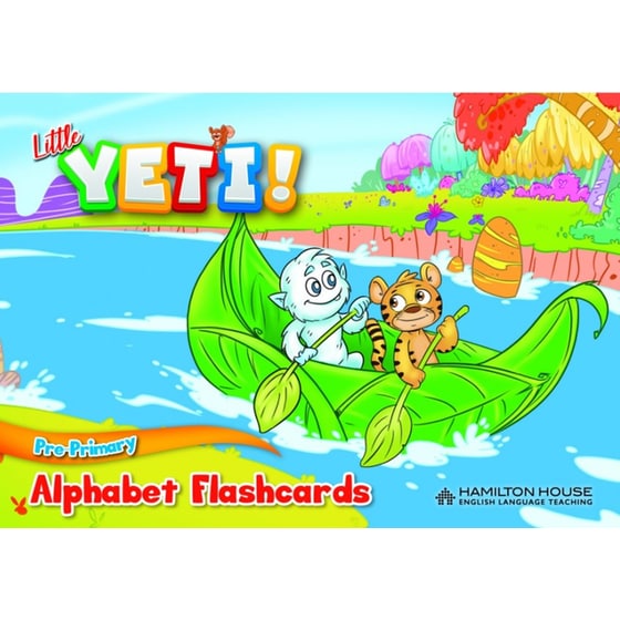 Little Yeti! Alphabet Flashcards image 0