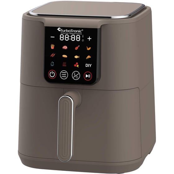 TURBOTRONIC TT-AF250 6 L 1500 W Γκρι Φριτέζα Αέρος image 1