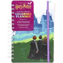 Harry Potter 12-Month Undated Coloring Planner