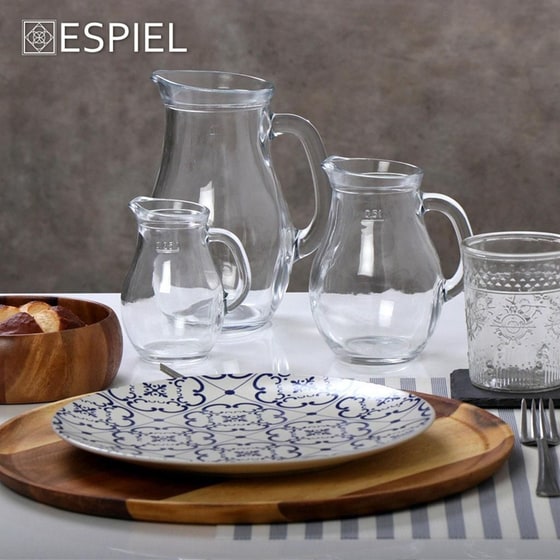 Κανάτα Νερού Espiel Γυάλινη 250ml - Διάφανο image 1