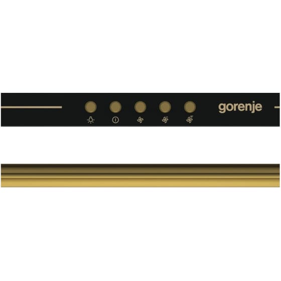 GORENJE WHC63CLB 60cm Μαύρο Καμινάδα Απορροφητήρας image 4