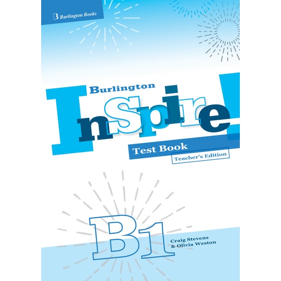 Burlington Inspire B1 Test Book Teacher's Edition image 0