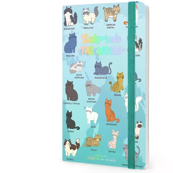 Ημερολόγιο Εβδομαδιαίο Legami 2026 12Μ Medium Photo Kitty image 2