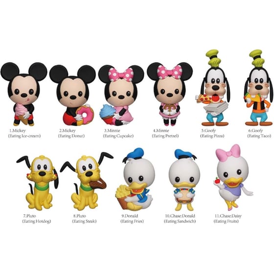 Μπρελόκ Monogram Mickey and Friends with Food Blind Box image 1