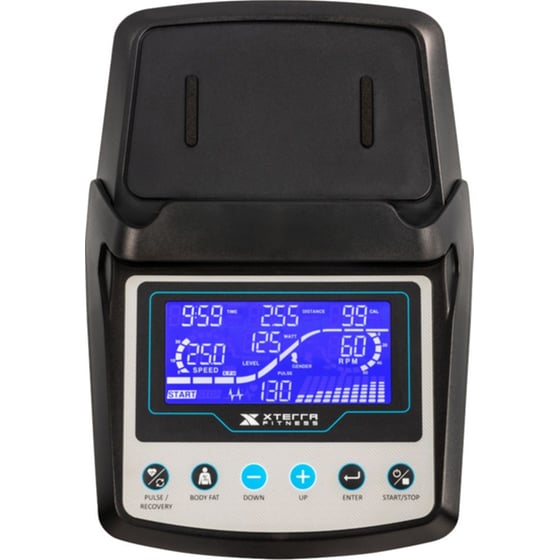 Ποδήλατο Γυμναστικής XTERRA Καθιστό R15 43345 - Μαύρο/Γκρι image 2