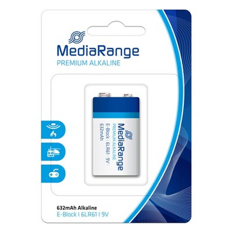 Mediarange Αλκαλική Μπαταρία 9V 1τμχ