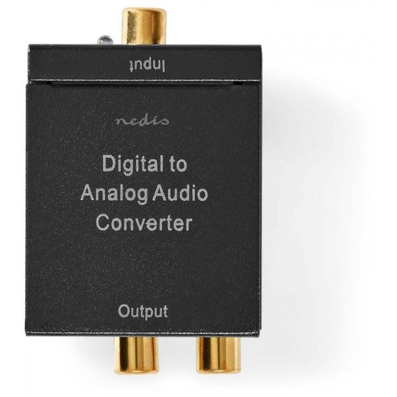 Nedis Digital Audio Converter 1-way Connection 1x Digital RCA