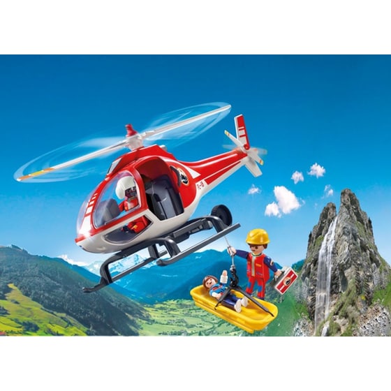 PLAYMOBIL 9127 Ελικόπτερο Διάσωσης Ορειβατών image 0