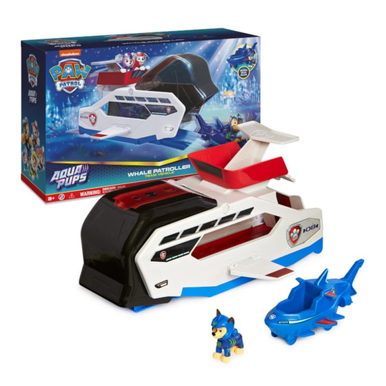 Spin Master Σετ Παιχνιδιού Paw Patrol Aqua Pups Whale Patroller image 7