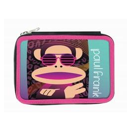 Κασετίνα Παραλληλόγραμμη Γεμάτη Paul Frank Animal Διπλή