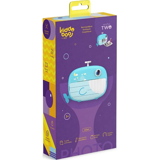 Instant Camera Kiddoboo KBP82BLU FotoFun 2 Whale - Μπλε image 3