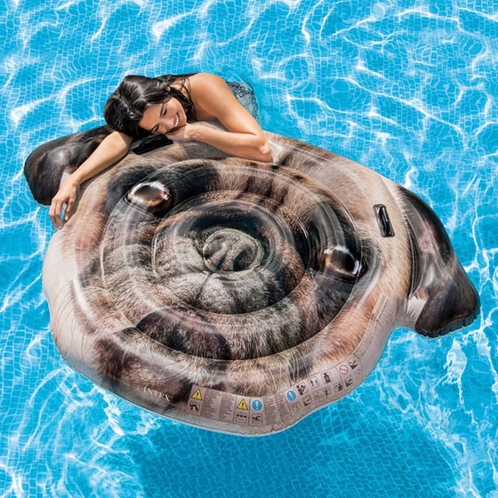 Στρώμα Θαλάσσης Intex Pug 173 cm - Καφέ image 4