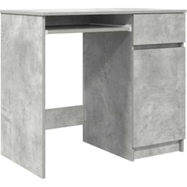 Γραφείο VidaXL από Επεξεργασμένο Ξύλο 86x49x76 cm - Γκρι Σκυροδέματος