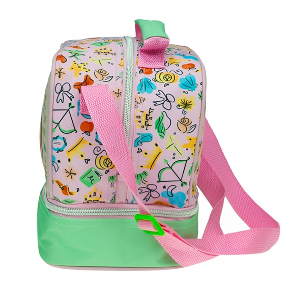 Τσάντα Φαγητού Οβάλ Gim Disney Princess Summer Fun image 1