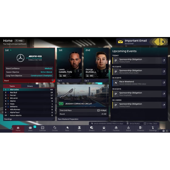 F1 Manager 2022 - Xbox Series X image 1