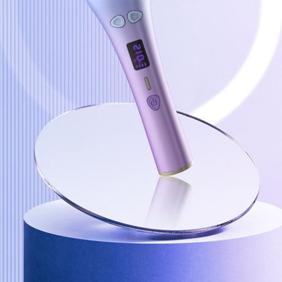 Ηλεκτρική Βούρτσα Andowl 25 W Q-M203 Μωβ image 6