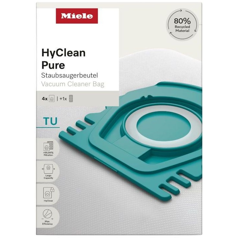 MIELE TU HYCLEAN PURE Σακούλες Ηλεκτρικής Σκούπας