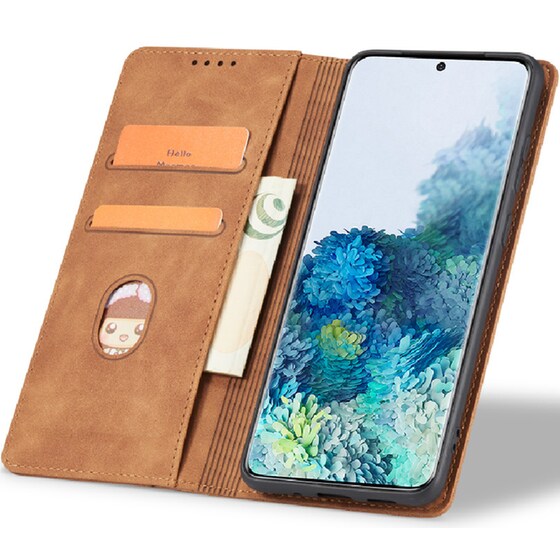 Θήκη Πορτοφόλι Xiaomi Poco F5 Pro - Bodycell - Καφέ image 1