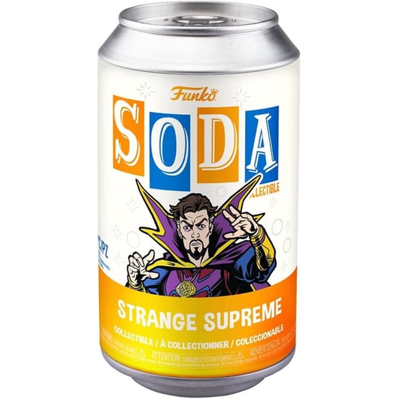 Funko Vinyl Soda Marvel: What If - Strange Supreme Φιγούρα image 1