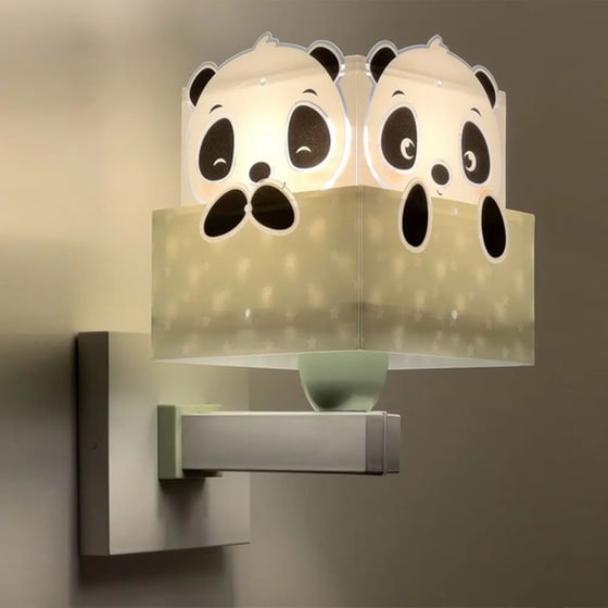 Παιδικό Φωτιστικό Τοίχου Ango Panda 63169H - Πράσινο image 3