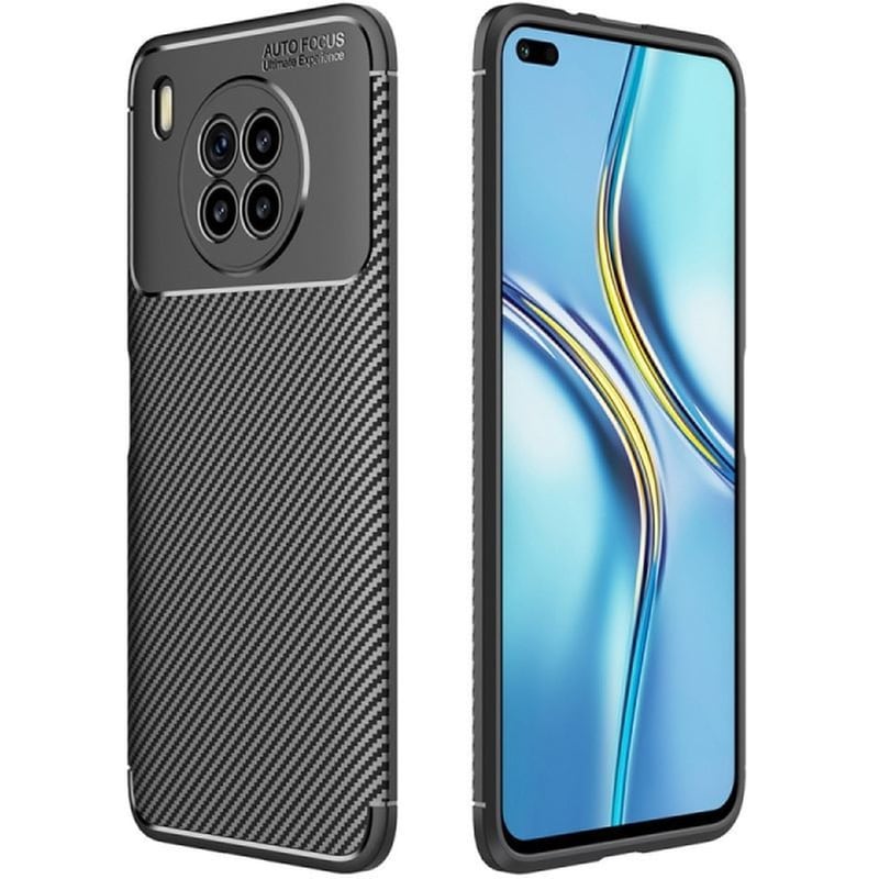 Θήκη Honor 50 Lite - Ancus AutoFocus Carbon Fiber - Black